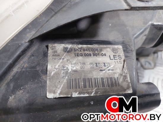 Фара правая  Volkswagen Golf 6 поколение 2009 5K2941006H #5