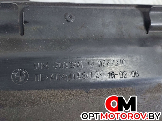 Планка под капот  BMW 5 серия E60/E61 2006 7033741, 11267310 #2