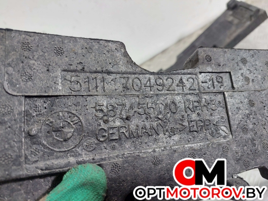 Планка под капот  BMW 5 серия E60/E61 2006 7049242, 7049241 #3