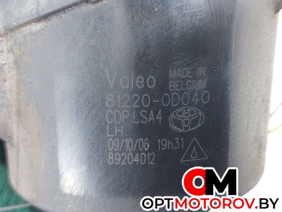 Фара противотуманная левая  Toyota RAV4 3 поколение (XA30) 2007 812200D040, 89210657 #4