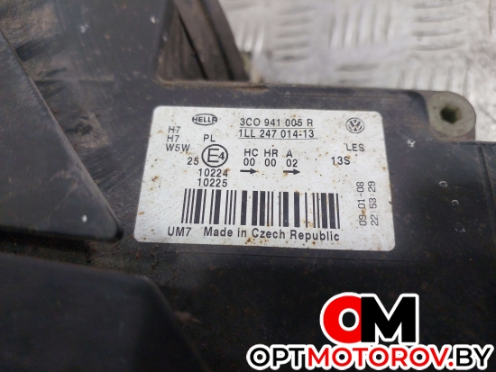 Фара левая  Volkswagen Passat B6 2008 3C0941005R #4