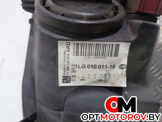 Фара правая  Opel Astra J [рестайлинг] 2012 13365293 #5