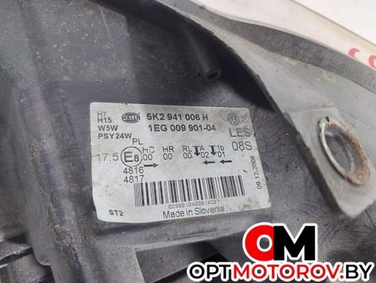 Фара правая  Volkswagen Golf 6 поколение 2009 5K2941006H #4