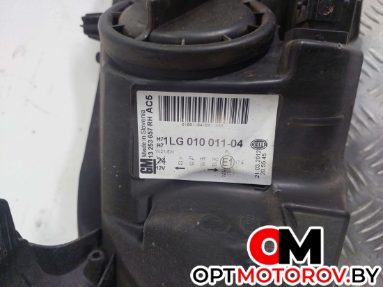 Фара правая  Opel Astra J 2010 13253657RH, 1LG01001104 #5