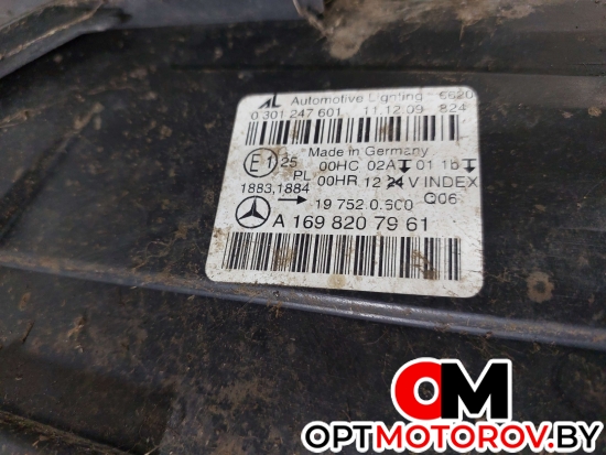 Фара левая  Mercedes-Benz B-Класс W245 [рестайлинг] 2010 A1698207961, 0301247601 #6