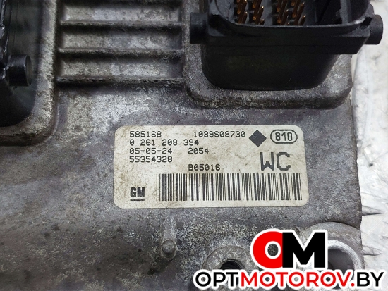 Блок управления двигателем  Opel Corsa C [рестайлинг] 2006 55354328, 0261208394 #2