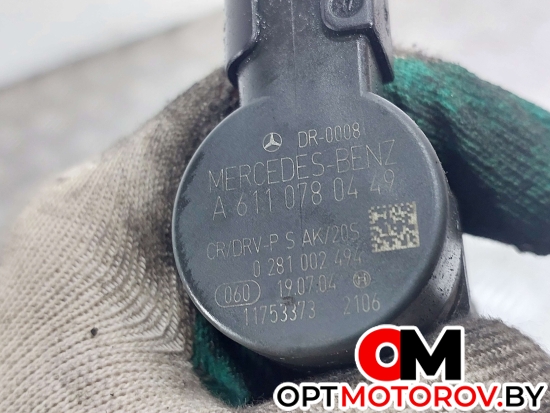 Топливная рампа  Mercedes-Benz C-Класс W203/S203/CL203 [рестайлинг] 2004 A6110780449, 0281002494, 0445214038, A6110700395 #2