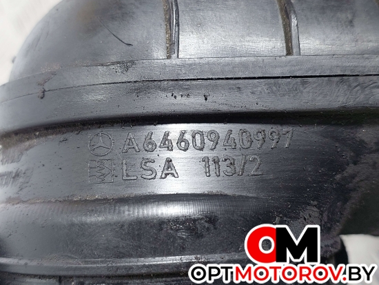 Патрубок воздушного фильтра  Mercedes-Benz E-Класс W211/S211 [рестайлинг] 2007 A6460940091, A6460940997 #4