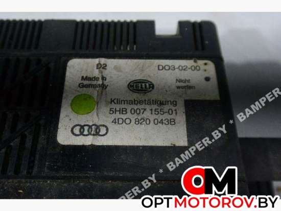 Блок управления печки/климат-контроля  Audi A8 D2/4D [рестайлинг] 2000 4D0820043B #1