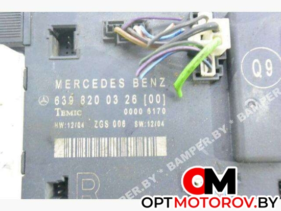Блок комфорта  Mercedes-Benz Vito W639 2006 6398200326 #1