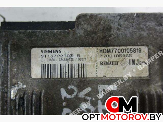 Блок управления двигателем  Renault Laguna 1 поколение 1997 7700105985,S113722107B #3