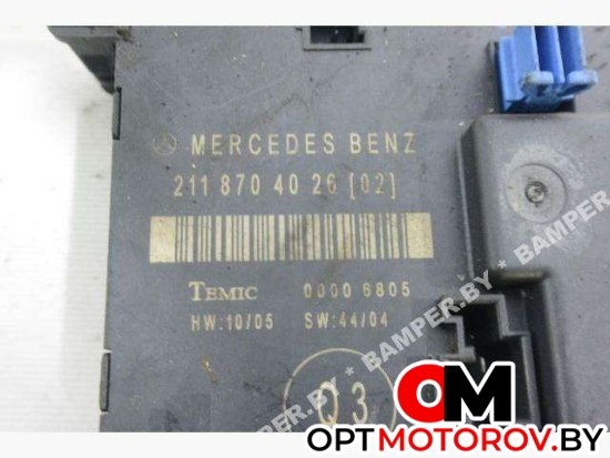 Блок комфорта  Mercedes-Benz E-Класс W211/S211 2004 2118704026 #2