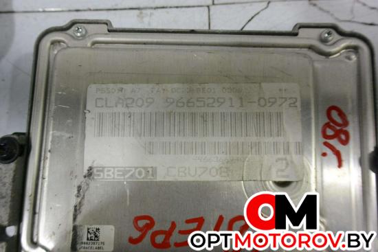 Блок управления двигателем  Peugeot 207 1 поколение 2008 96652911-0972 #1