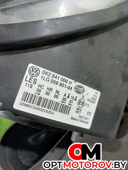 Передняя панель (телевизор)  Volkswagen Golf 6 поколение 2010 5k2941006h #5
