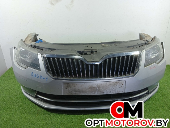 Передняя часть (ноускат) в сборе  Skoda Superb 2 поколение [рестайлинг] 2013 3T0807221K #1