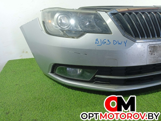 Передняя часть (ноускат) в сборе  Skoda Superb 2 поколение [рестайлинг] 2013 3T0807221K #3
