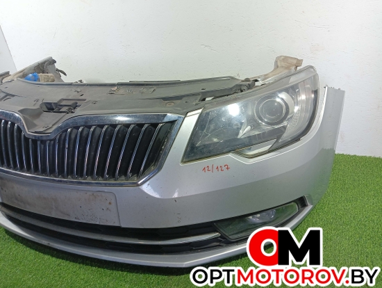 Передняя часть (ноускат) в сборе  Skoda Superb 2 поколение [рестайлинг] 2013 3T0807221K #5