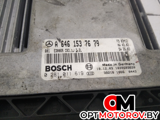 Блок управления двигателем  Mercedes-Benz C-Класс W203/S203/CL203 2003 A6461537679 #2