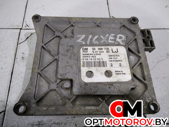Блок управления двигателем  Opel Astra H/Family [рестайлинг] 2007 55568735 #1