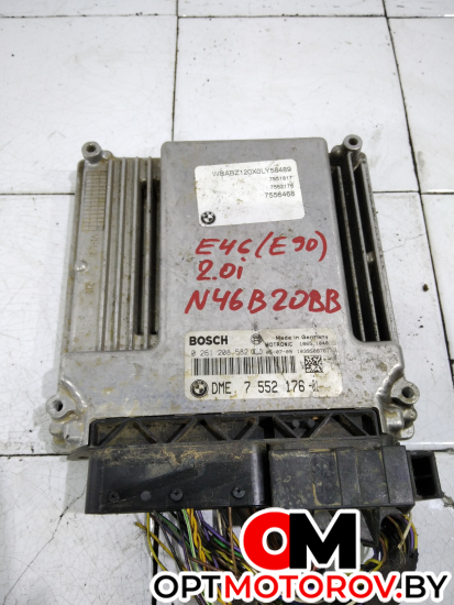 Блок управления двигателем  BMW 3 серия E90/E91/E92/E93 2009 755217601 #1