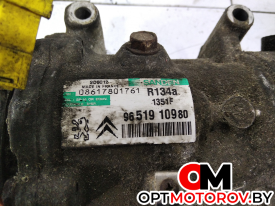 Компрессор кондиционера  Peugeot 307 1 поколение [рестайлинг] 2006 9651910980 #4
