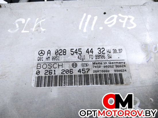 Блок управления двигателем  Mercedes-Benz SLK-Класс R170 1999 A0285454432 #2