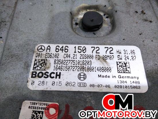 Блок управления двигателем  Mercedes-Benz Vito W639 2008 A6461507272 #2