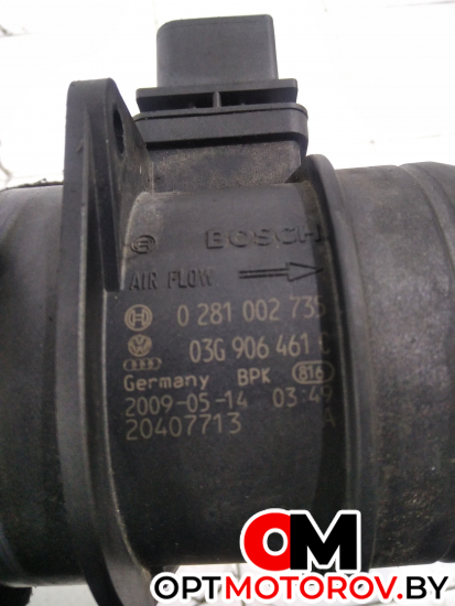 Расходомер воздуха  Volkswagen Golf 6 поколение 2010 03G906461C #3