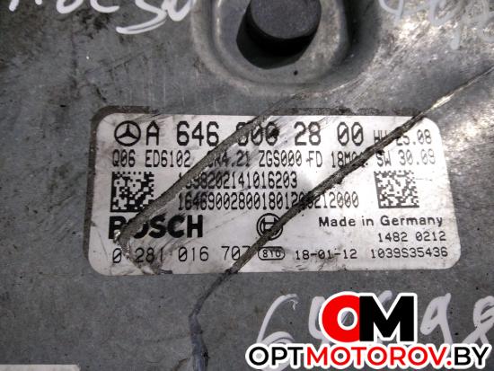 Блок управления двигателем  Mercedes-Benz Vito W639 2007 A6469002800, 0281016707 #2