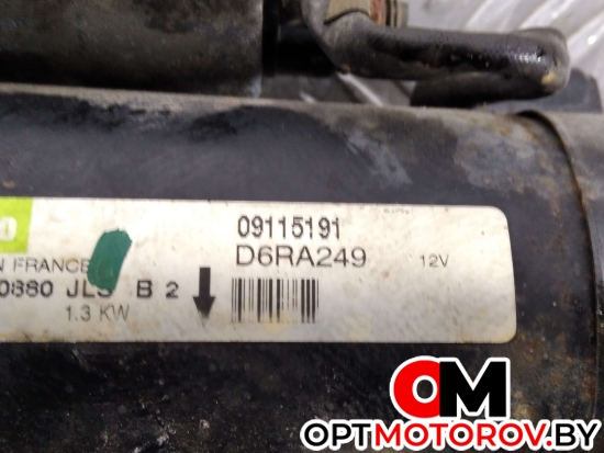 Стартер  Opel Astra G 2003 09115191, D6RA249 #2