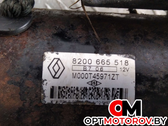 Стартер  Renault Scenic 2 поколение [рестайлинг] 2007 8200665518, M000T45971ZT #2