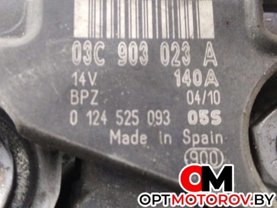 Генератор  Volkswagen Touran 1 поколение [2-й рестайлинг] 2010 03C903023, 03C903023A, 0124525093 #2