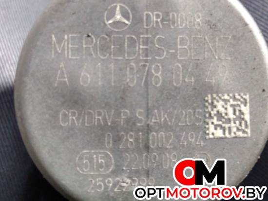 Топливная рампа  Mercedes-Benz C-Класс W203/S203/CL203 [рестайлинг] 2006 A6460701695, A6110780449, 0281002494, A0235455226 #3