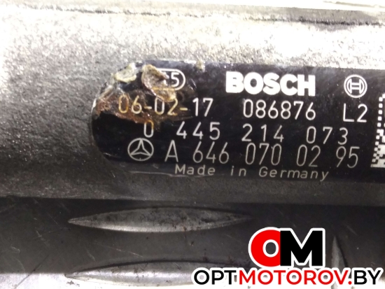 Топливная рампа  Mercedes-Benz C-Класс W203/S203/CL203 [рестайлинг] 2007 A6460700295, 0445214073, 0282002494, A6110780449 #2