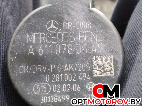 Топливная рампа  Mercedes-Benz C-Класс W203/S203/CL203 [рестайлинг] 2007 A6460700295, 0445214073, 0282002494, A6110780449 #3