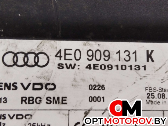 Блок комфорта  Audi A8 D3/4E [рестайлинг] 2006 4E0909131K, 4E0910131 #2