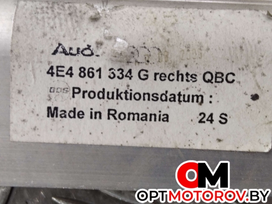 Шторка двери  Audi A8 D3/4E [рестайлинг] 2006 4E4861334G #4