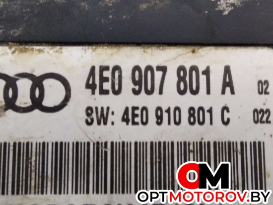 Блок ручника (стояночного тормоза)  Audi A8 D3/4E [рестайлинг] 2006 4E0907801A, 4E0910801C #2