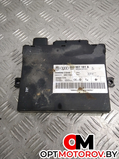Блок управления бесключевым доступом  Audi A8 D3/4E [рестайлинг] 2006 4E0907181A #1