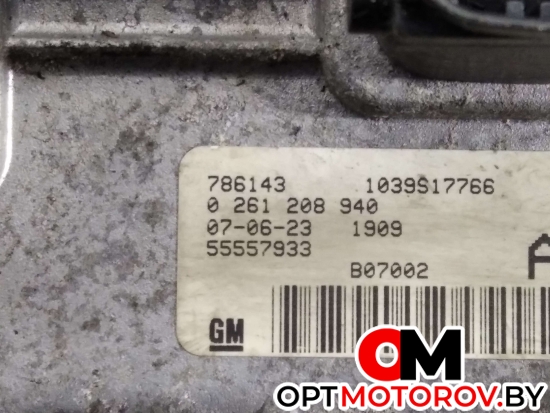Блок управления двигателем  Opel Corsa D 2007 55557933 #2