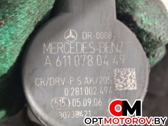 Топливная рампа  Mercedes-Benz C-Класс W203/S203/CL203 [рестайлинг] 2005 A6110780449, 0281002494, A6460701195, 0445214149 #2
