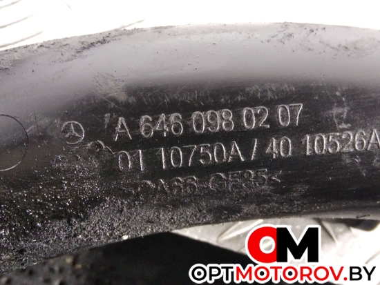 Патрубок интеркулера  Mercedes-Benz E-Класс W211/S211 [рестайлинг] 2009 A6460980207 #5