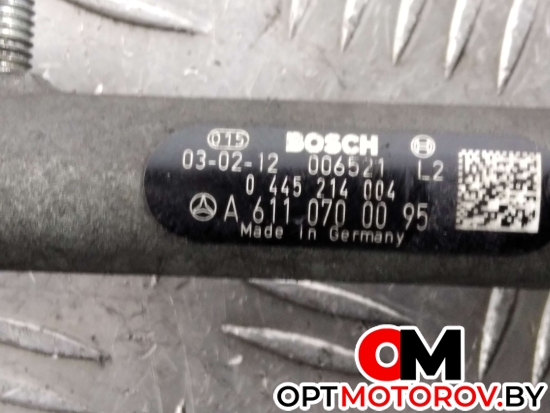 Топливная рампа  Mercedes-Benz C-Класс W203/S203/CL203 2002 A6110700095, A6110780149, A0041537528, 0445214004, 0281002241 #2