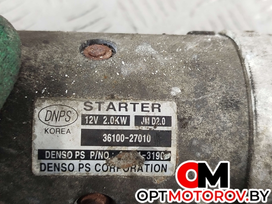 Стартер  Hyundai Santa Fe 2 поколение (CM) 2007 3610027010 #7