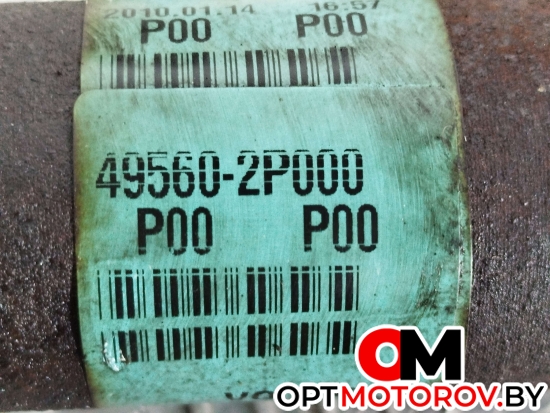 Полуось передняя правая  Kia Carnival VQ 2010 495602P000 #2