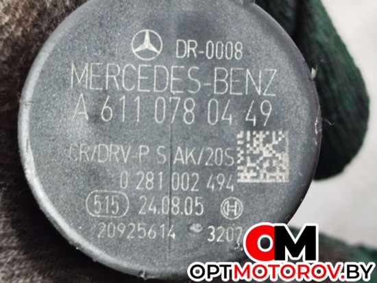 Топливная рампа  Mercedes-Benz C-Класс W203/S203/CL203 [рестайлинг] 2004 A6110780449, 0281002494, 0445214073, A6460700295, 0281002504, A0041536728 #2