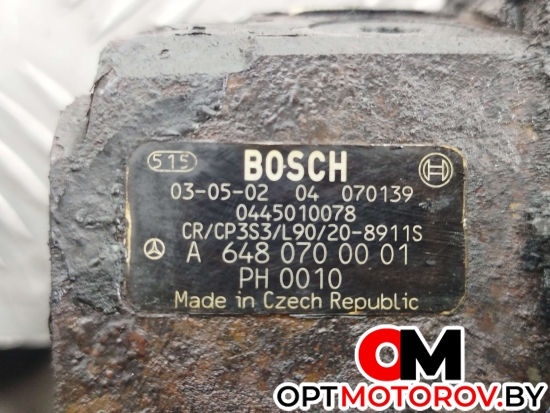 Насос ТНВД  Mercedes-Benz E-Класс W211/S211 2005 A6480700001, 0445010078 #2