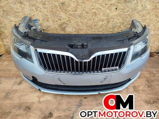 Передняя часть (ноускат) в сборе  Skoda Superb 2 поколение [рестайлинг] 2014 1K0121205AC, 3T0807183A, 1K0121203AH, 3T2941016F, 3T2941015F #2
