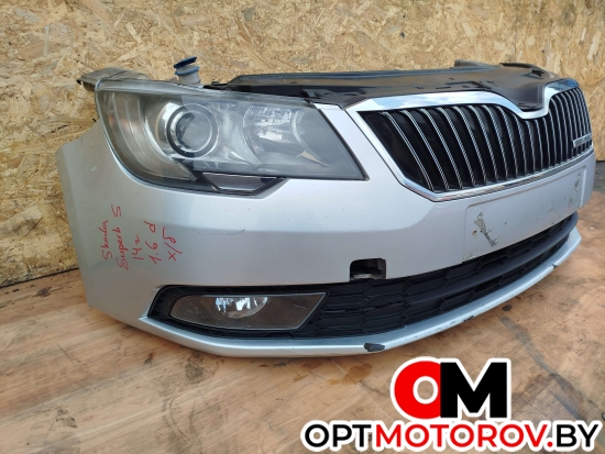 Передняя часть (ноускат) в сборе  Skoda Superb 2 поколение [рестайлинг] 2014 1K0121205AC, 3T0807183A, 1K0121203AH, 3T2941016F, 3T2941015F #3