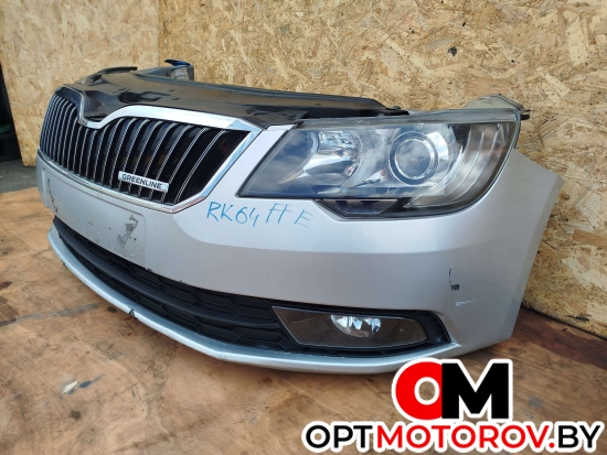 Передняя часть (ноускат) в сборе  Skoda Superb 2 поколение [рестайлинг] 2014 1K0121205AC, 3T0807183A, 1K0121203AH, 3T2941016F, 3T2941015F #4